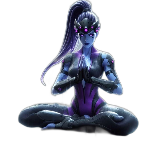 concept art, fantasy art, cyberpunk, anime transparent PNG cut-out