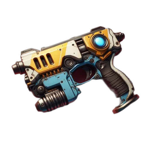 weapon, robot, mask, staff transparent PNG cut-out