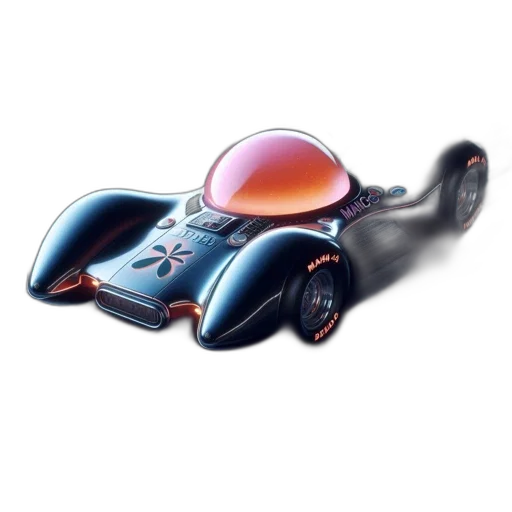 car, robot, concept art, 3d render transparent PNG cut-out