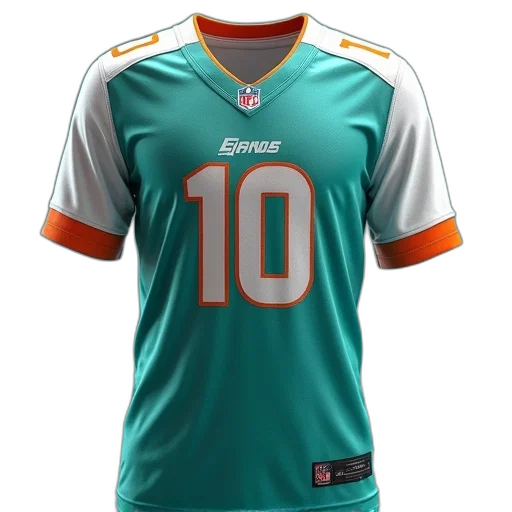 jacket, miami, dolphins, jersey transparent PNG cut-out
