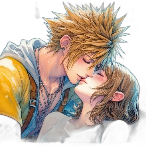 watercolor, anime, photorealistic, fantasy art transparent PNG cut-out