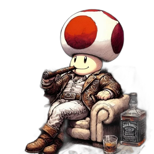 hat, bottle, robot, crown transparent PNG cut-out