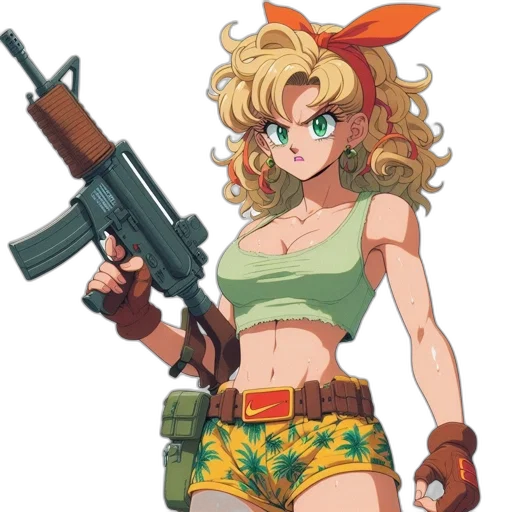 weapon, animal, anime, pixel art transparent PNG cut-out
