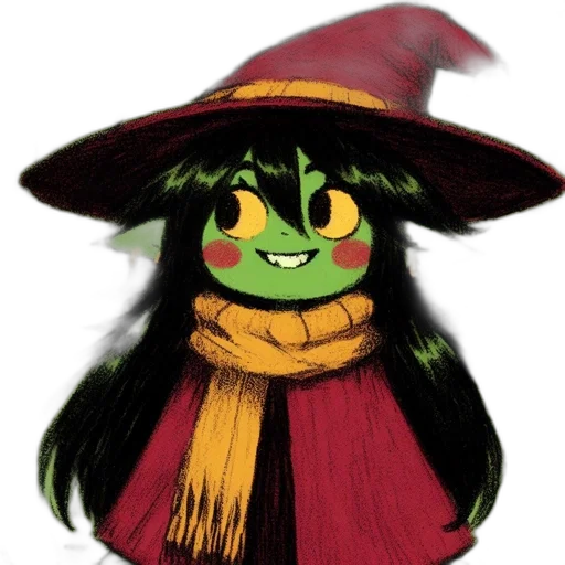 hat, mask, staff, dragon transparent PNG cut-out
