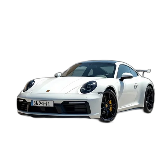 car, animal, 3d render, photorealistic transparent PNG cut-out