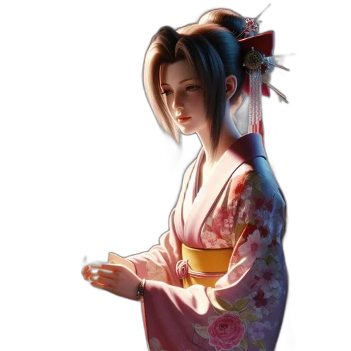 staff, dress, jewelry, face transparent PNG cut-out