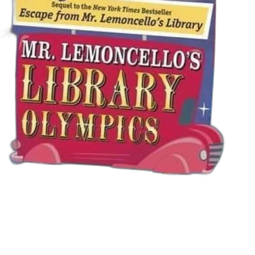 book, cover, lemoncello, library transparent PNG cut-out