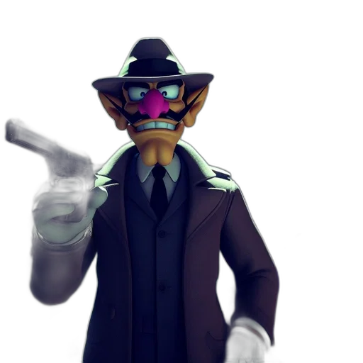 mask, staff, robot, hat transparent PNG cut-out