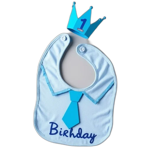 crown, baby, boy, birthday transparent PNG cut-out