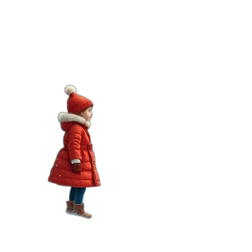 jacket, hat, dress, robot transparent PNG cut-out