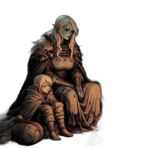 creature, concept art, fantasy art, comic book art transparent PNG cut-out