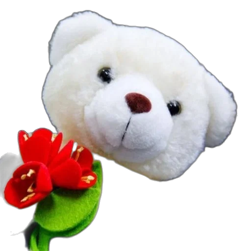 flower, staff, face, photorealistic transparent PNG cut-out