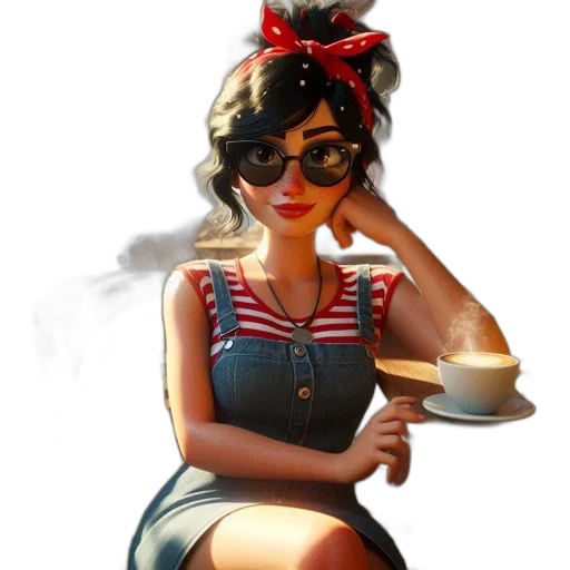 dress, 3d render, photorealistic, concept art transparent PNG cut-out