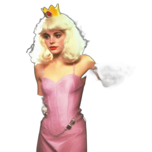 dress, crown, concept art, photorealistic transparent PNG cut-out