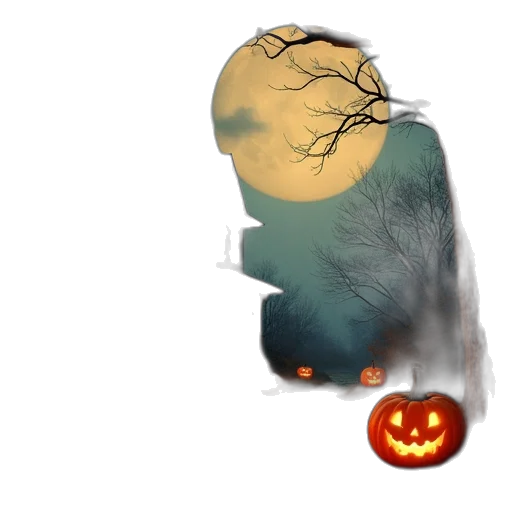 mask, creature, tree, face transparent PNG cut-out