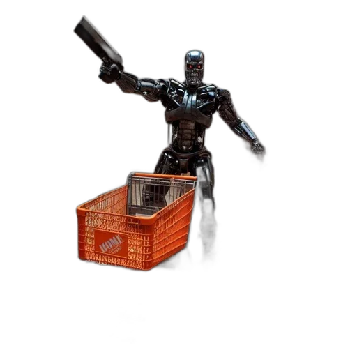 robot, weapon, furniture, creature transparent PNG cut-out
