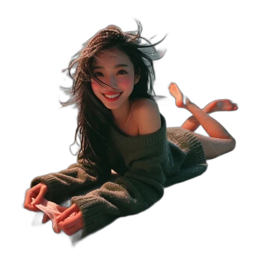 creature, hair, dragon, face transparent PNG cut-out