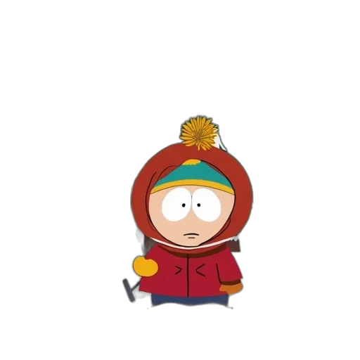 hat, jacket, staff, pixel art transparent PNG cut-out