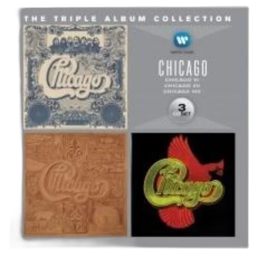 triple, album, collection, chicago transparent PNG cut-out
