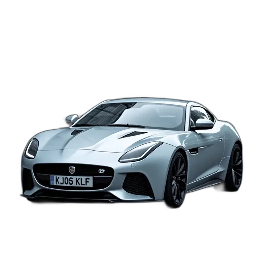 car, 3d render, photorealistic, silver transparent PNG cut-out
