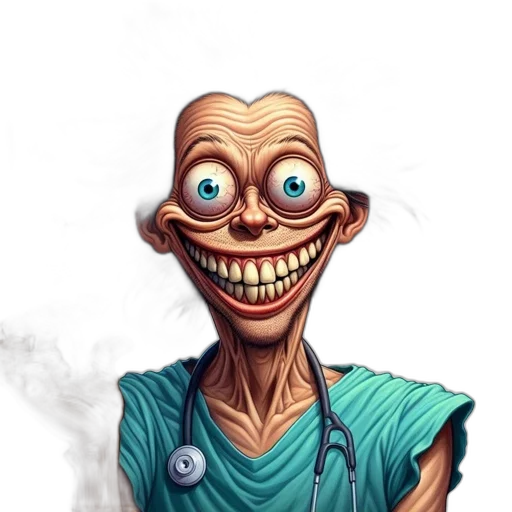 face, mask, staff, concept art transparent PNG cut-out