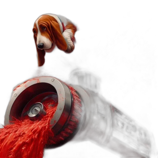 weapon, animal, hair, bottle transparent PNG cut-out