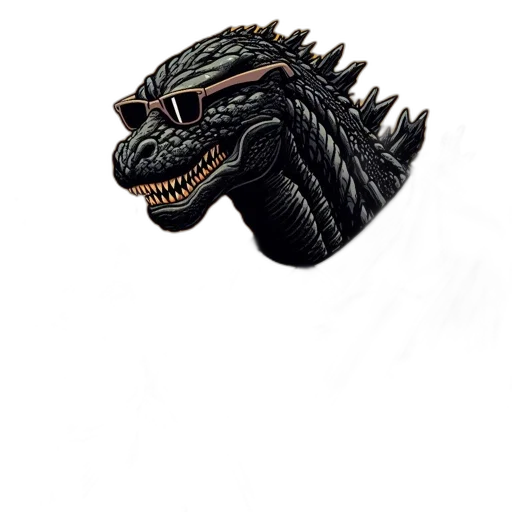 dragon, creature, mask, animal transparent PNG cut-out