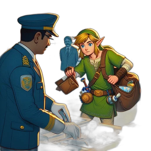 staff, weapon, sword, hat transparent PNG cut-out