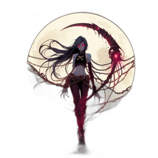 staff, creature, mask, hair transparent PNG cut-out