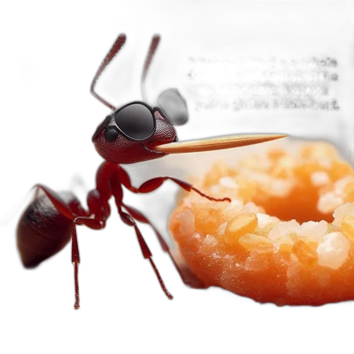 food, animal, creature, 3d render transparent PNG cut-out