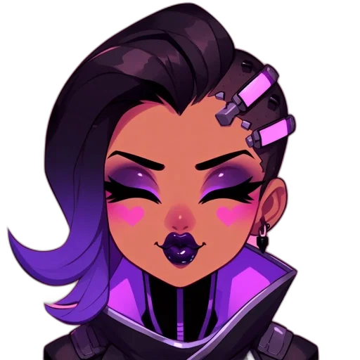 staff, face, cyberpunk, pixel art transparent PNG cut-out