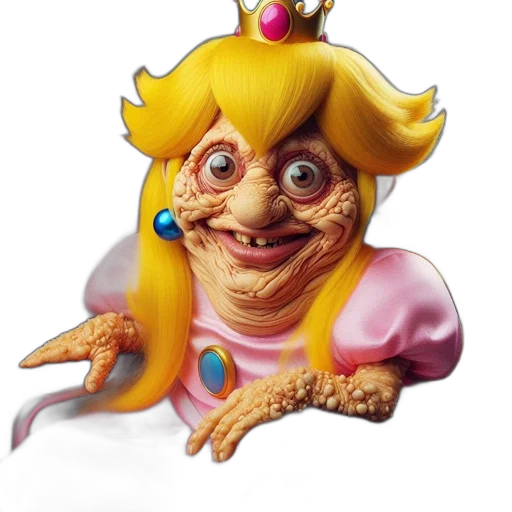 crown, creature, mask, face transparent PNG cut-out