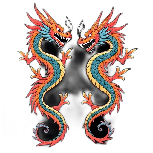 dragon, staff, jewelry, fantasy art transparent PNG cut-out