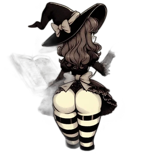 hat, staff, concept art, pixel art transparent PNG cut-out