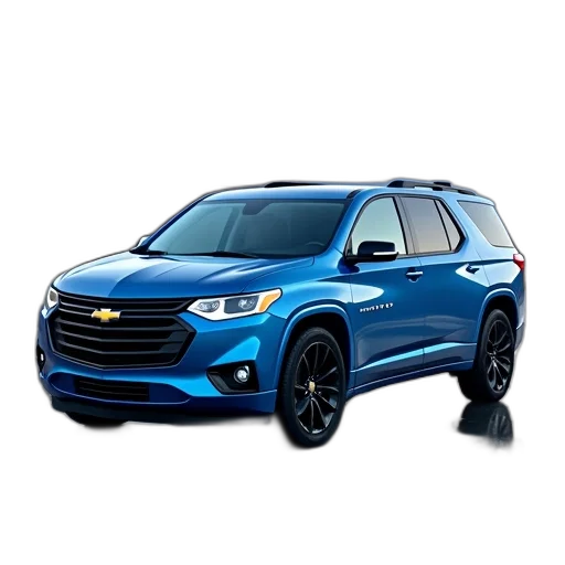 car, photorealistic, blue, chevrolet transparent PNG cut-out