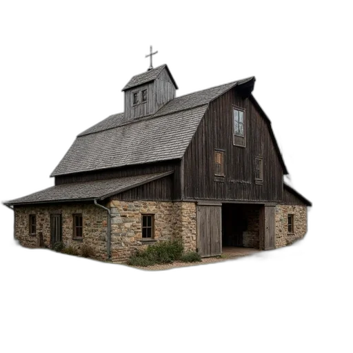 building, 3d render, photorealistic, concept art transparent PNG cut-out