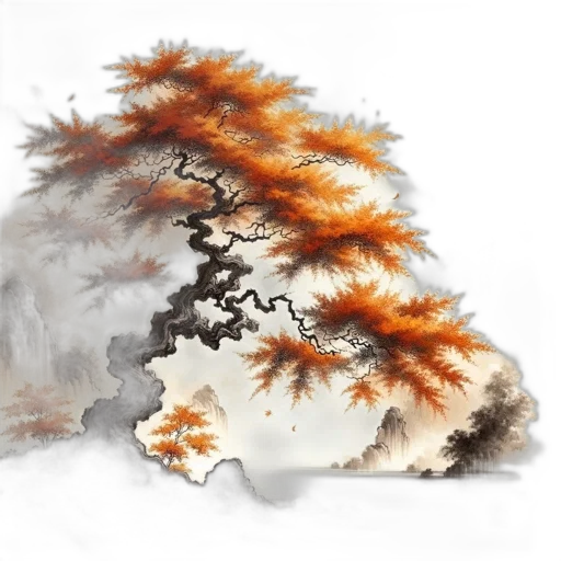 hair, tree, dragon, crown transparent PNG cut-out