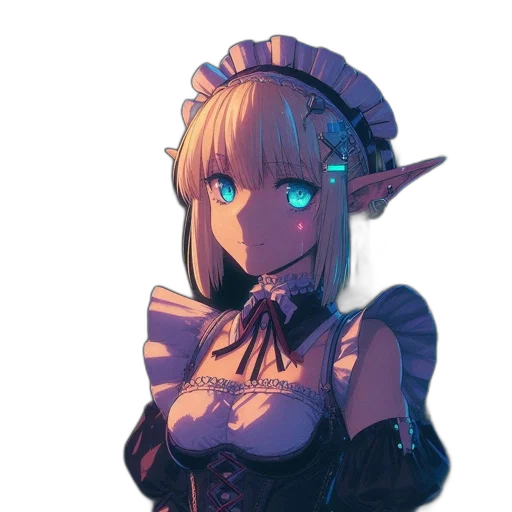 dress, staff, robot, mask transparent PNG cut-out