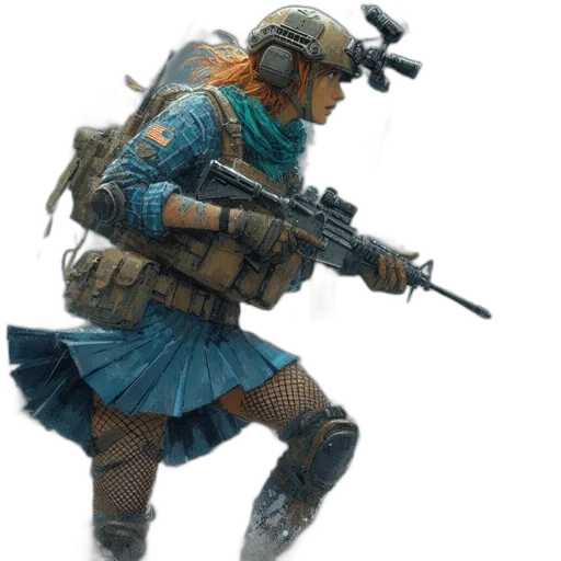 weapon, dress, sword, staff transparent PNG cut-out
