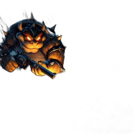 dragon, creature, weapon, mask transparent PNG cut-out