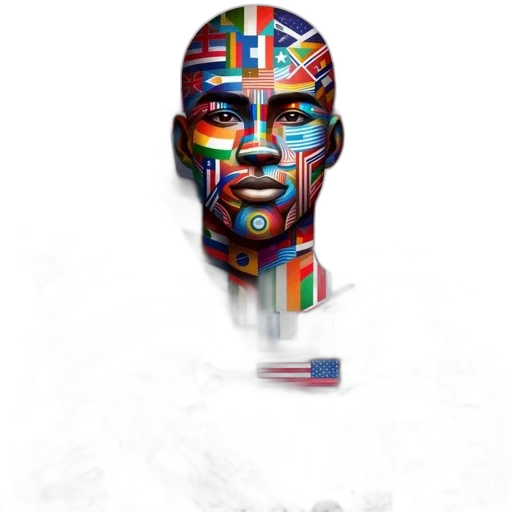 face, mask, concept art, photorealistic transparent PNG cut-out