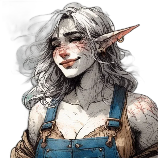 face, dragon, staff, fantasy art transparent PNG cut-out