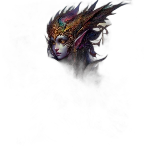 dragon, face, mask, creature transparent PNG cut-out