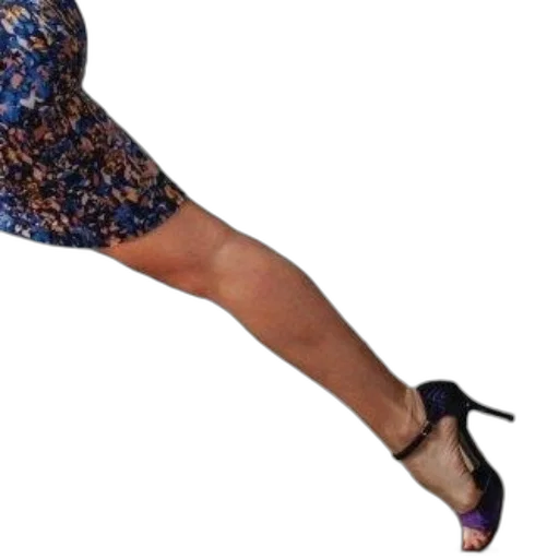 shoes, dress, staff, 3d render transparent PNG cut-out