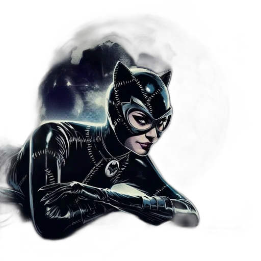 mask, comic book art, fantasy art, concept art transparent PNG cut-out