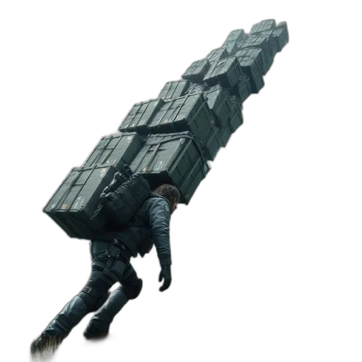 weapon, jacket, sword, robot transparent PNG cut-out