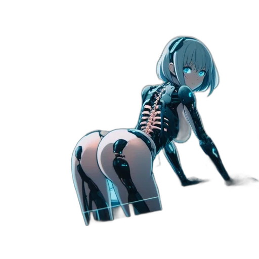 robot, creature, animal, weapon transparent PNG cut-out