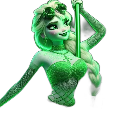 staff, mask, weapon, dress transparent PNG cut-out