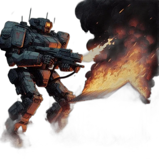 robot, weapon, dragon, concept art transparent PNG cut-out