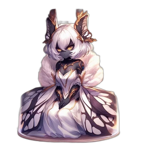 dress, crown, creature, dragon transparent PNG cut-out